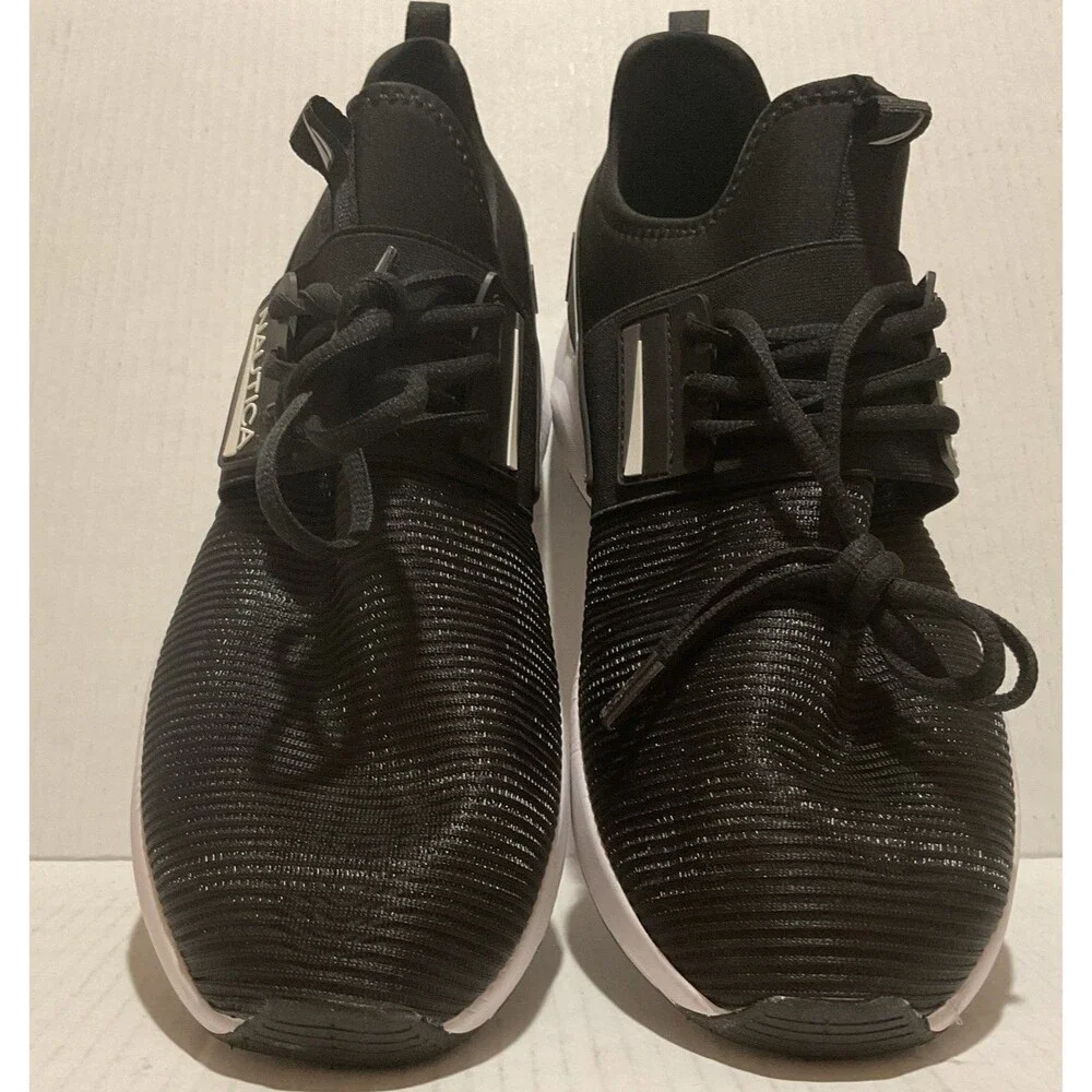 Nautica Nuray Black Men Shoes 13 Gym Workout Running Everyday Wear